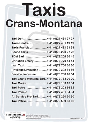 Taxis Crans-Montana