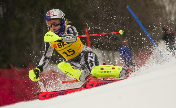  Alpine Kombination 23.2.2020 - Ester Ledecká CZE (Slalom/3. AC)