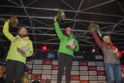 Trio vainqueur du combiné Alpin du 24-02.